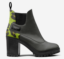 Load image into Gallery viewer, Green Monster Heeled Booties