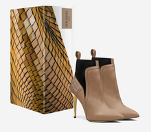 Load image into Gallery viewer, Urban Chic Beige Pump Booties - Versatile Urban Wear
