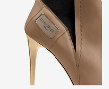 Load image into Gallery viewer, Urban Chic Beige Pump Booties - Versatile Urban Wear
