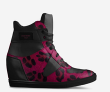 Load image into Gallery viewer, Pink Kitty Sneaker Wedges
