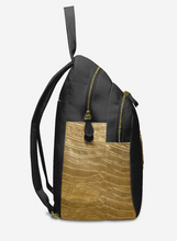 Load image into Gallery viewer, Golden Snake Backpack
