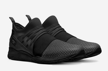 Load image into Gallery viewer, Black cobra skin slip on sneakers
